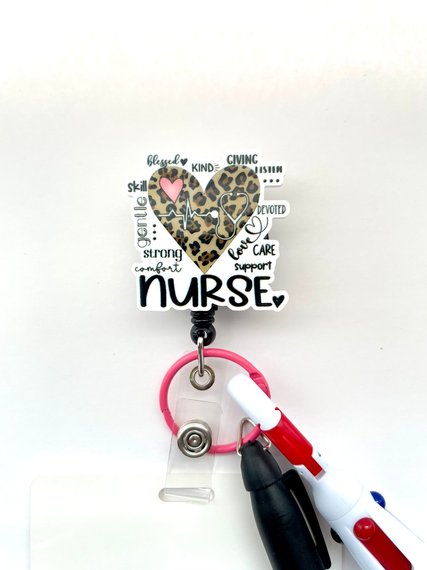 Cheetah Print Nurse